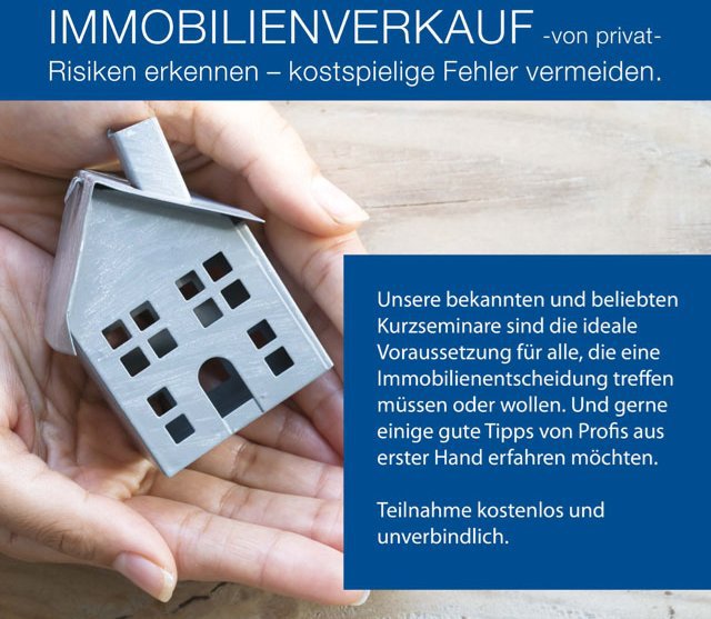 Foto IMMOBILIENVERKAUF -von privat-: Risiken erkennen � kostspielige Fehler vermeiden.