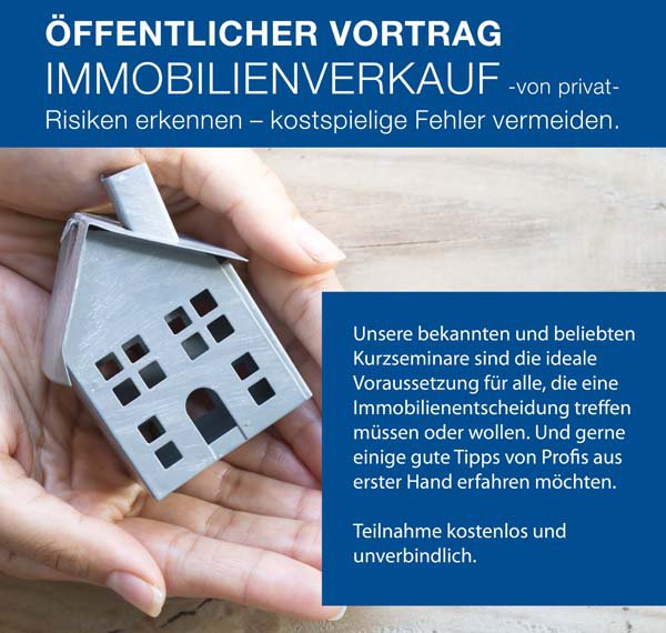 Foto IMMOBILIENVERKAUF -von privat-: Risiken erkennen - kostspielige Fehler vermeiden.