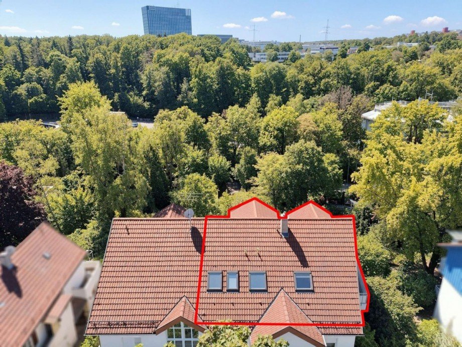 Aussicht Wohnung Dachgeschosswohnung Stuttgart