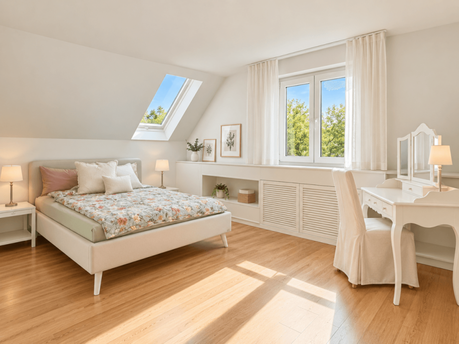 Schlafzimmer OG Einfamilienhaus Schorndorf
