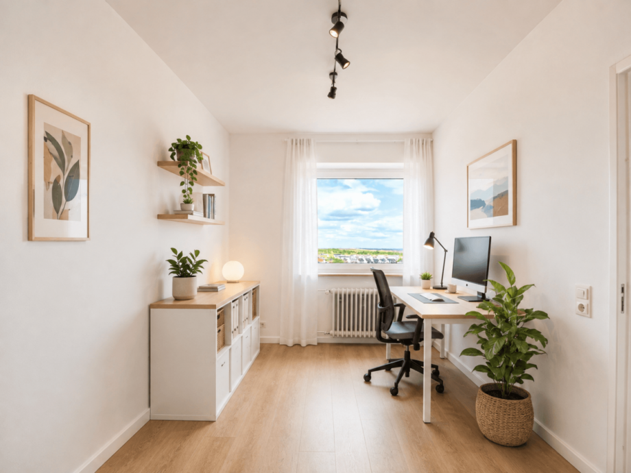 Arbeitszimmer - (Einrichtungsm�glichkeit KI) Etagenwohnung Hemmingen