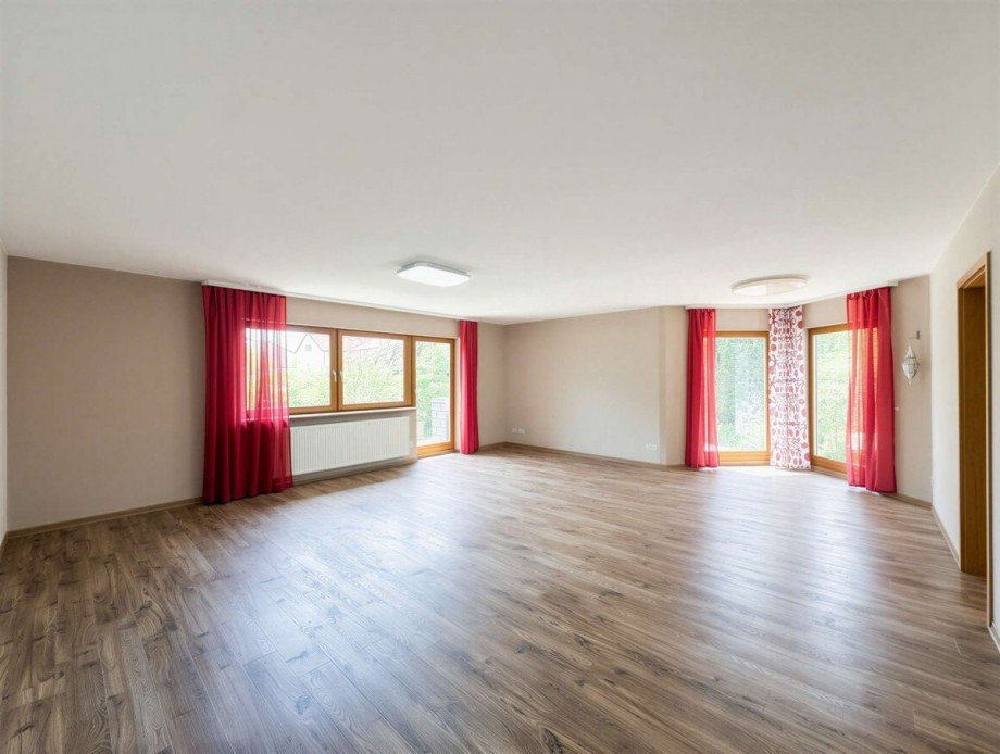 Wohnzimmer Doppelhaush�lfte Hildrizhausen