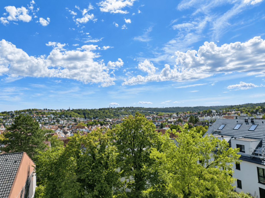 Aussicht Dachgeschosswohnung Stuttgart