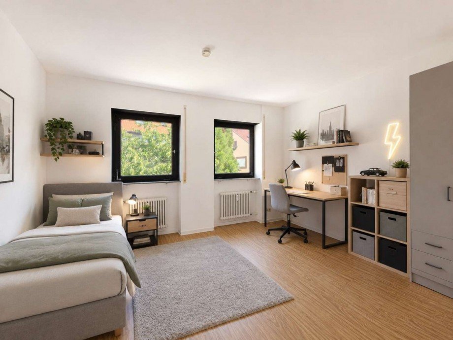 Kinderzimmer (KI-generiert) Etagenwohnung Stuttgart