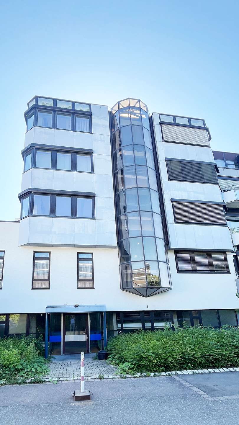 Au�enansicht B�rohaus Stuttgart