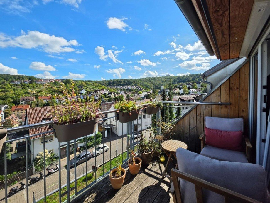 Loggia DG Renditeobjekt Stuttgart