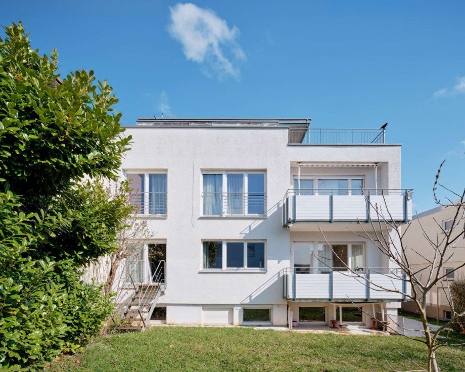 Au�enansicht Mehrfamilienhaus Stuttgart