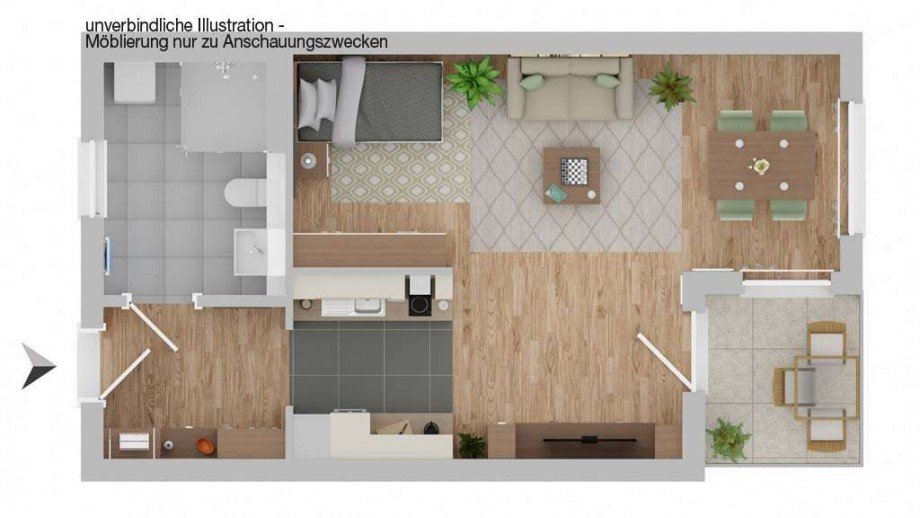0_Grundriss Etagenwohnung Leinfelden-Echterdingen