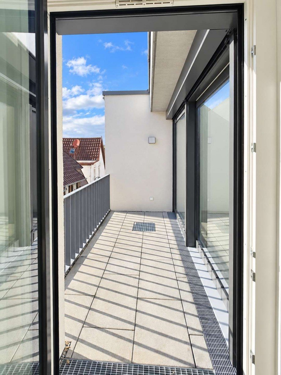 Loggia Dachgeschosswohnung Stuttgart