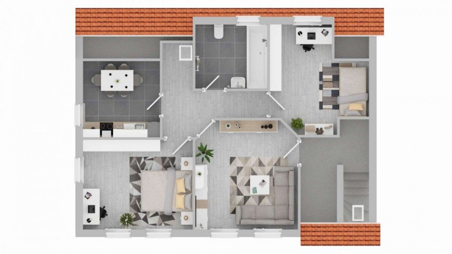 Dachgeschoss Mehrfamilienhaus Nagold