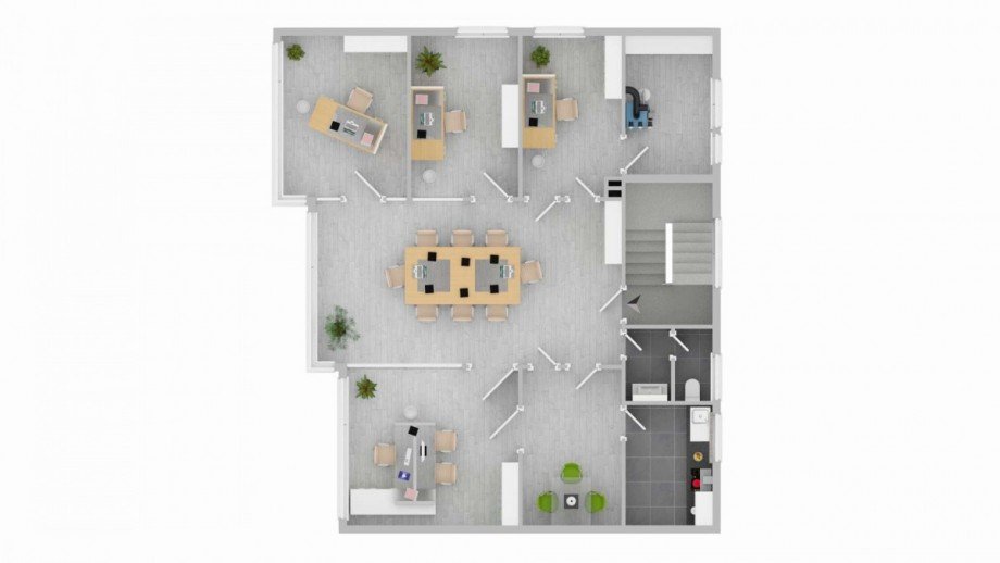 Grundriss B�rofl�che Ostfildern