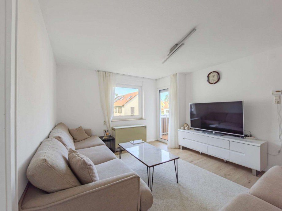 Wohnzimmer Etagenwohnung Leonberg