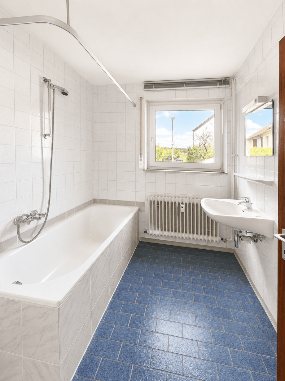 Badezimmer UG Erdgeschosswohnung Stuttgart