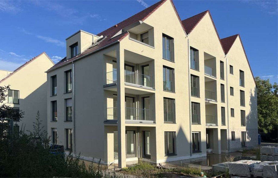 Ansicht_R�ckseite Erdgeschosswohnung Leinfelden-Echterdingen
