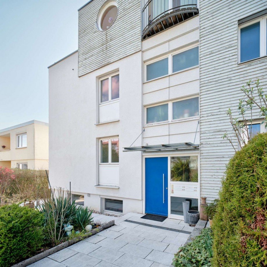 Au�enansicht Mehrfamilienhaus Stuttgart