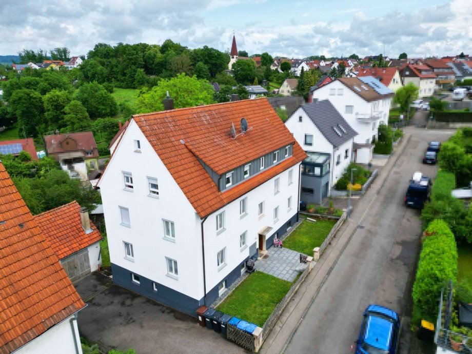 Vorderansicht Haus 1 Mehrfamilienhaus Esslingen am Neckar