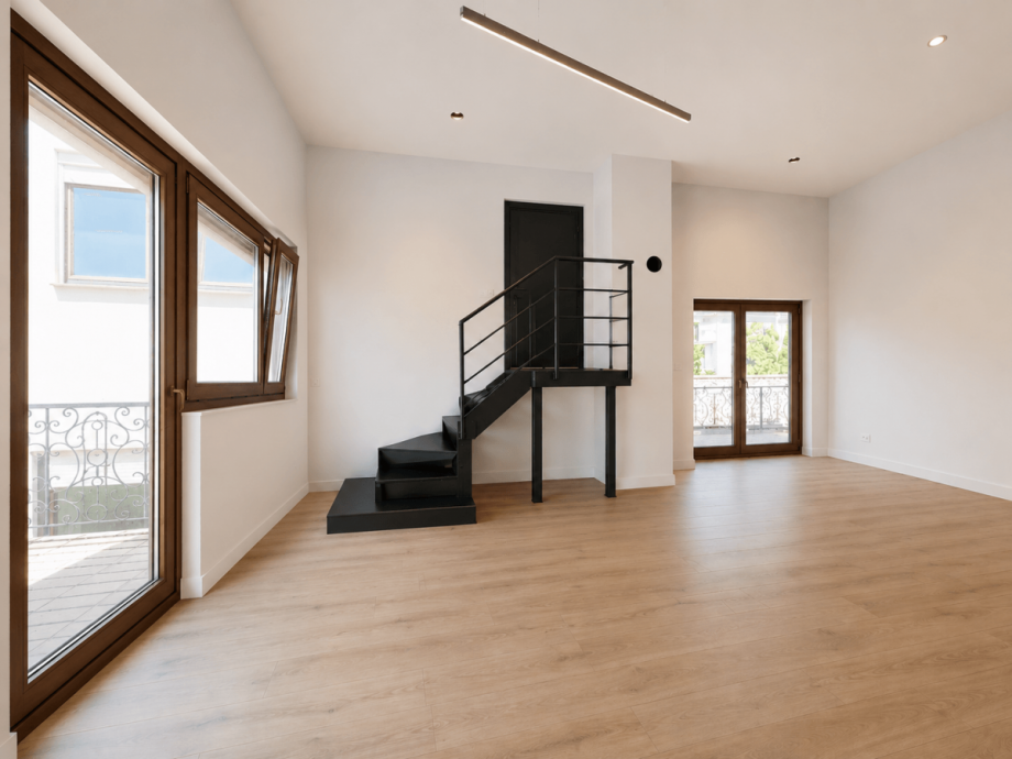 Zimmer Anbau OG nach Ausbau (mit KI bearbeitet) Mehrfamilienhaus Stuttgart