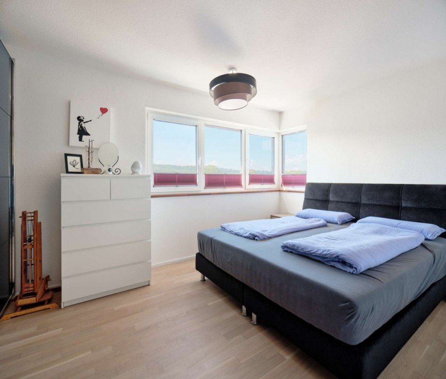 Schlafzimmer Penthousewohnung Esslingen am Neckar