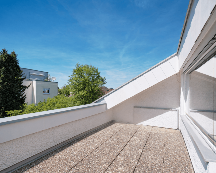 Dachloggia Maisonettewohnung Stuttgart