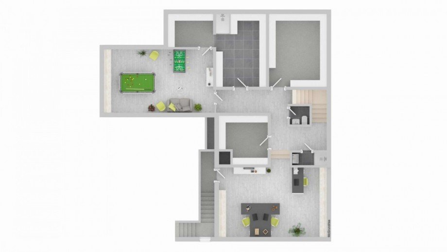 Untergeschoss Bungalow Waiblingen