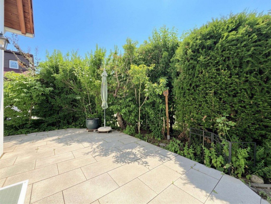Terrasse Doppelhaush�lfte Hildrizhausen