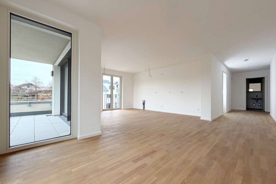 Wohnbereich mit K�che Etagenwohnung Steinheim an der Murr