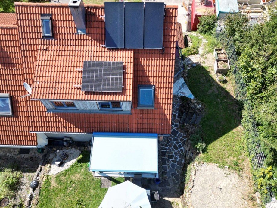 Au�enansicht Doppelhaush�lfte Pliezhausen