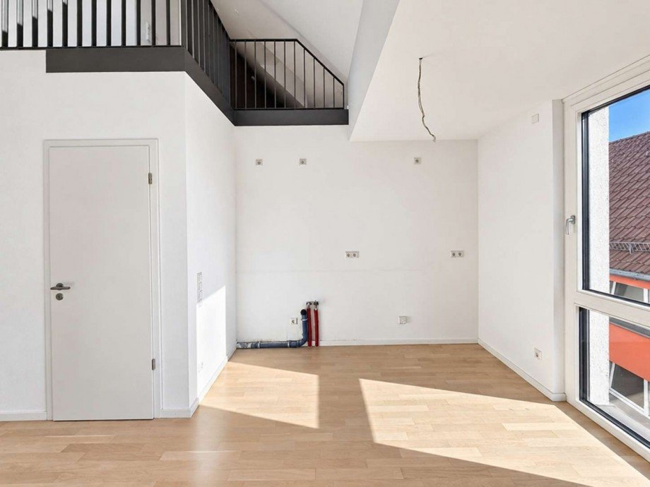 K�chenbereich Dachgeschosswohnung Stuttgart