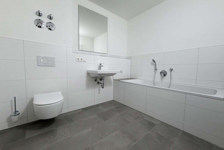 Badezimmer A Etagenwohnung Steinheim an der Murr