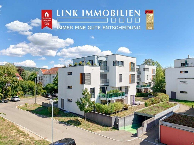 Titelbild Esslingen am Neckar Penthousewohnung Mit dem Lift direkt in die Wohnung! Exklusives Penthouse mit Dachterrasse & zwei PKW-Stellpl�tzen!