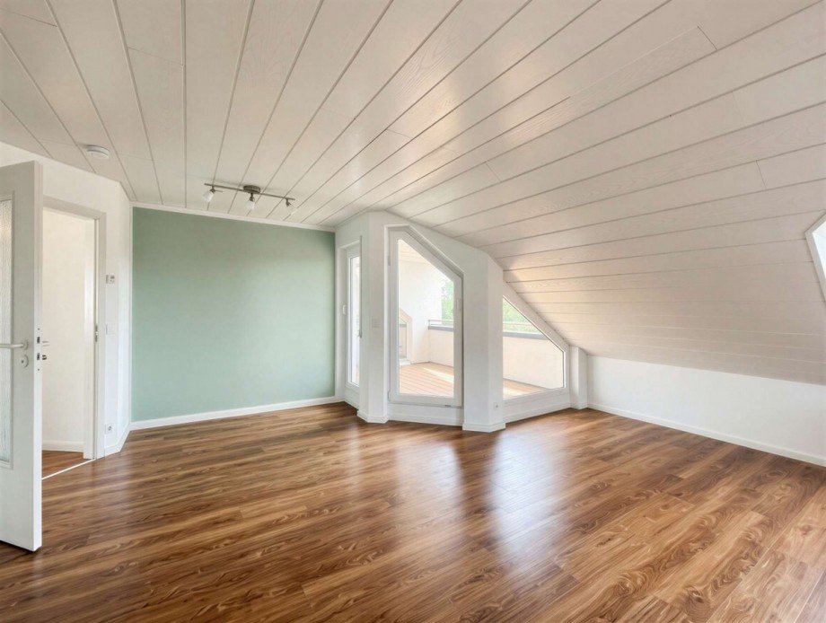 Wohnzimmer 1.3 Dachgeschosswohnung Stuttgart