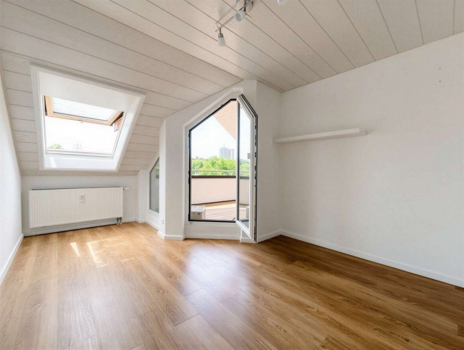 Schlafzimmer 2 Dachgeschosswohnung Stuttgart