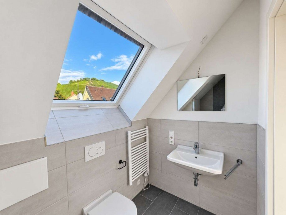 Tageslichtbadezimmer Dachgeschosswohnung Stuttgart