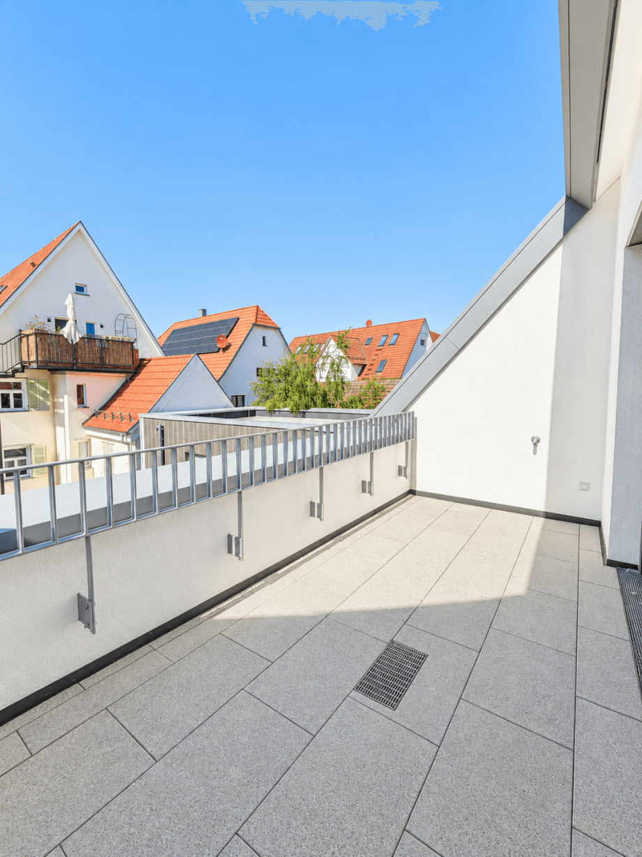 Dachterrasse Maisonettewohnung Leinfelden-Echterdingen