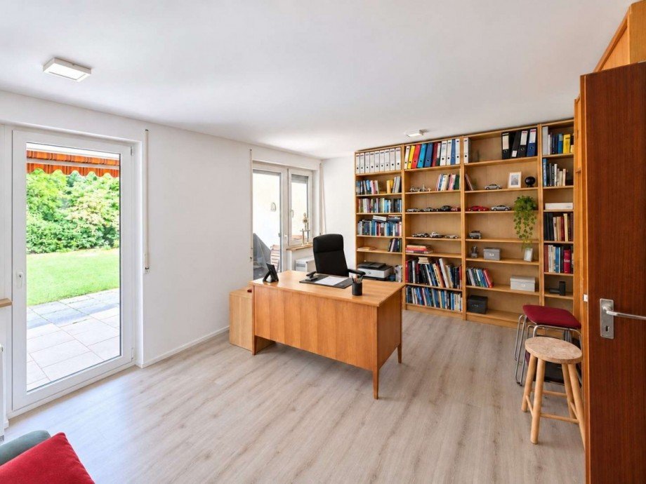Arbeitszimmer Erdgeschosswohnung Stuttgart