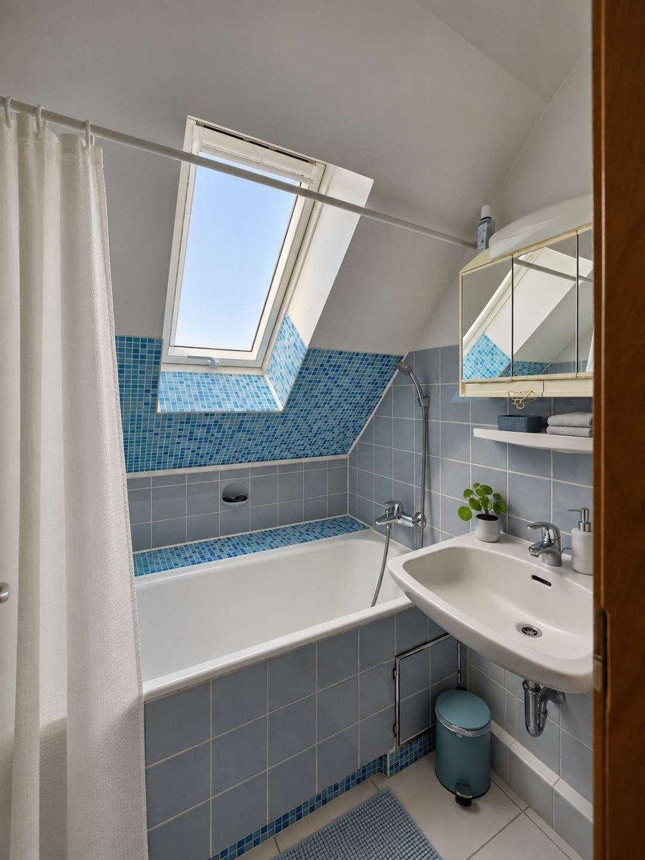 Badezimmer Dachgeschosswohnung Stuttgart