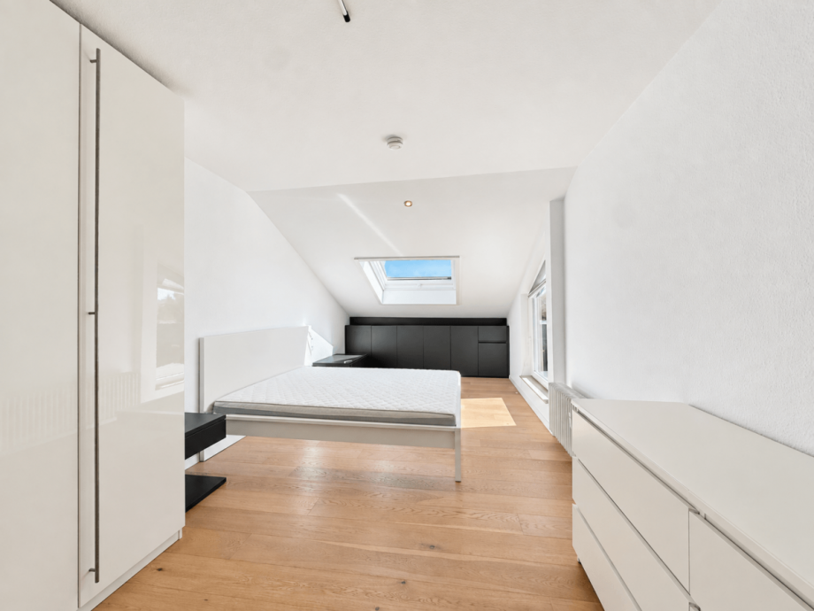 Schlafzimmer Dachgeschosswohnung Stuttgart