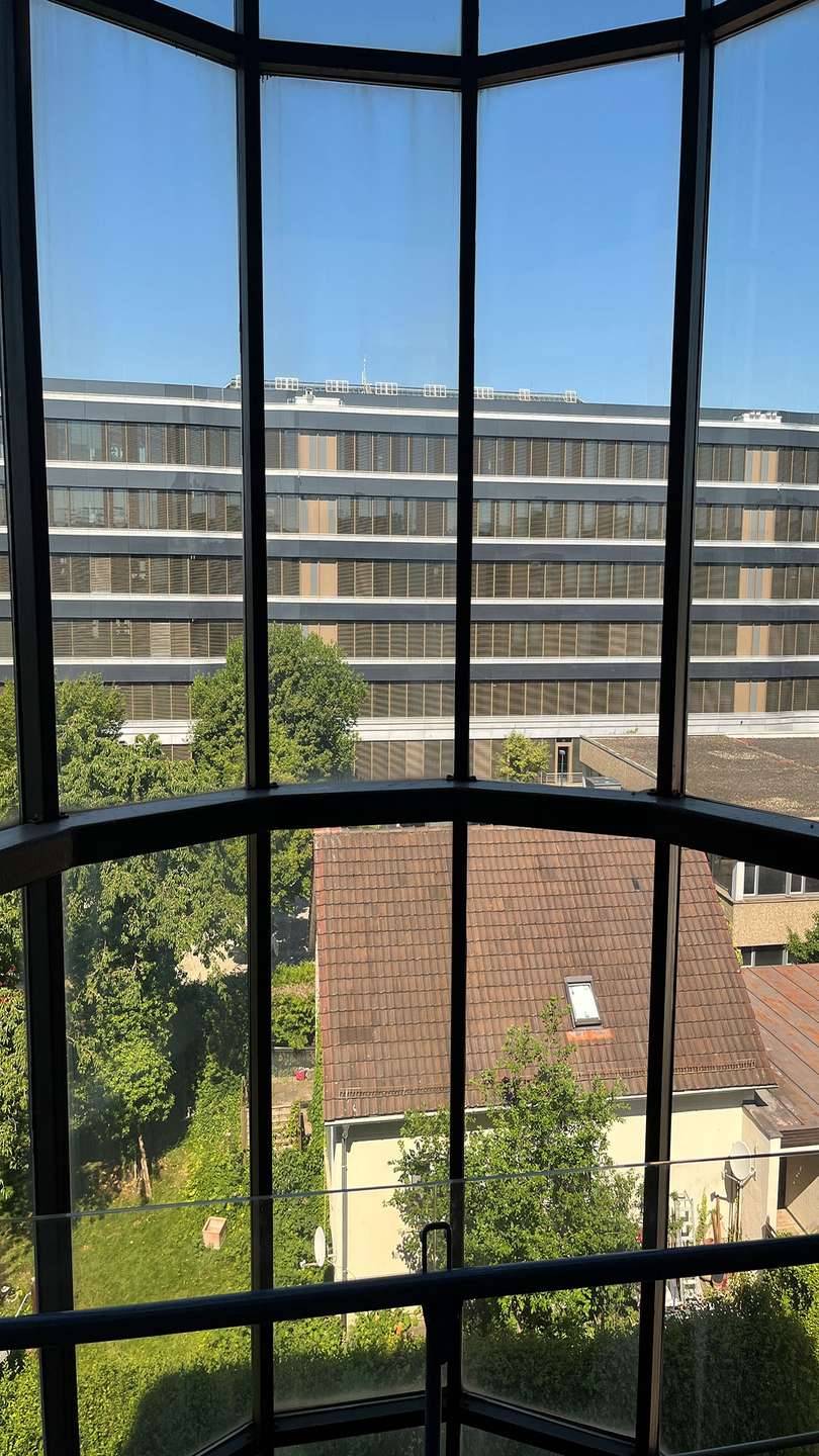 Fensterausblick B�rohaus Stuttgart