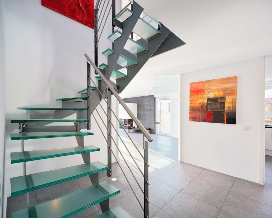 Treppenaufgang Maisonettewohnung Sindelfingen