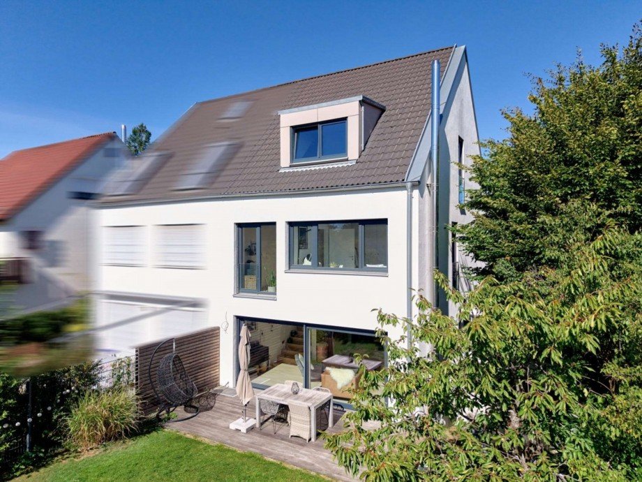 Au�enansicht Doppelhaush�lfte Stuttgart