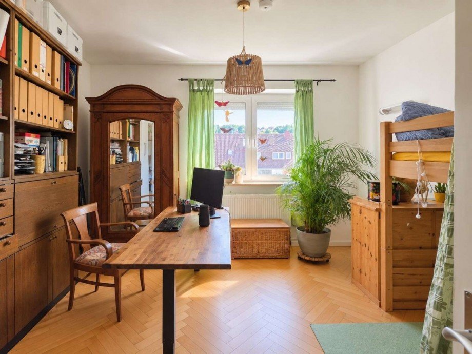 Arbeitszimmer Erdgeschosswohnung Stuttgart