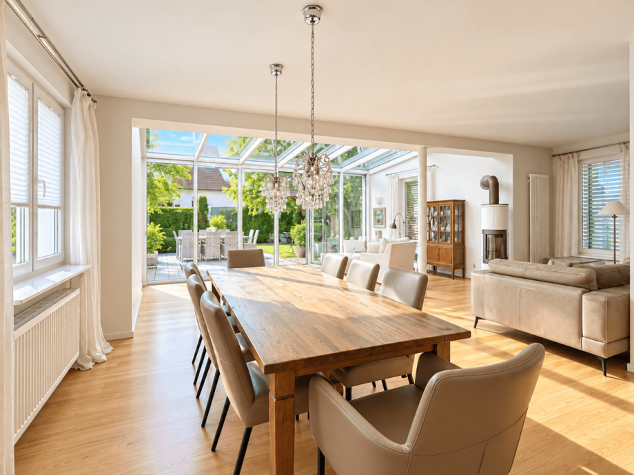 Wohn- und Esszimmer Einfamilienhaus Schorndorf