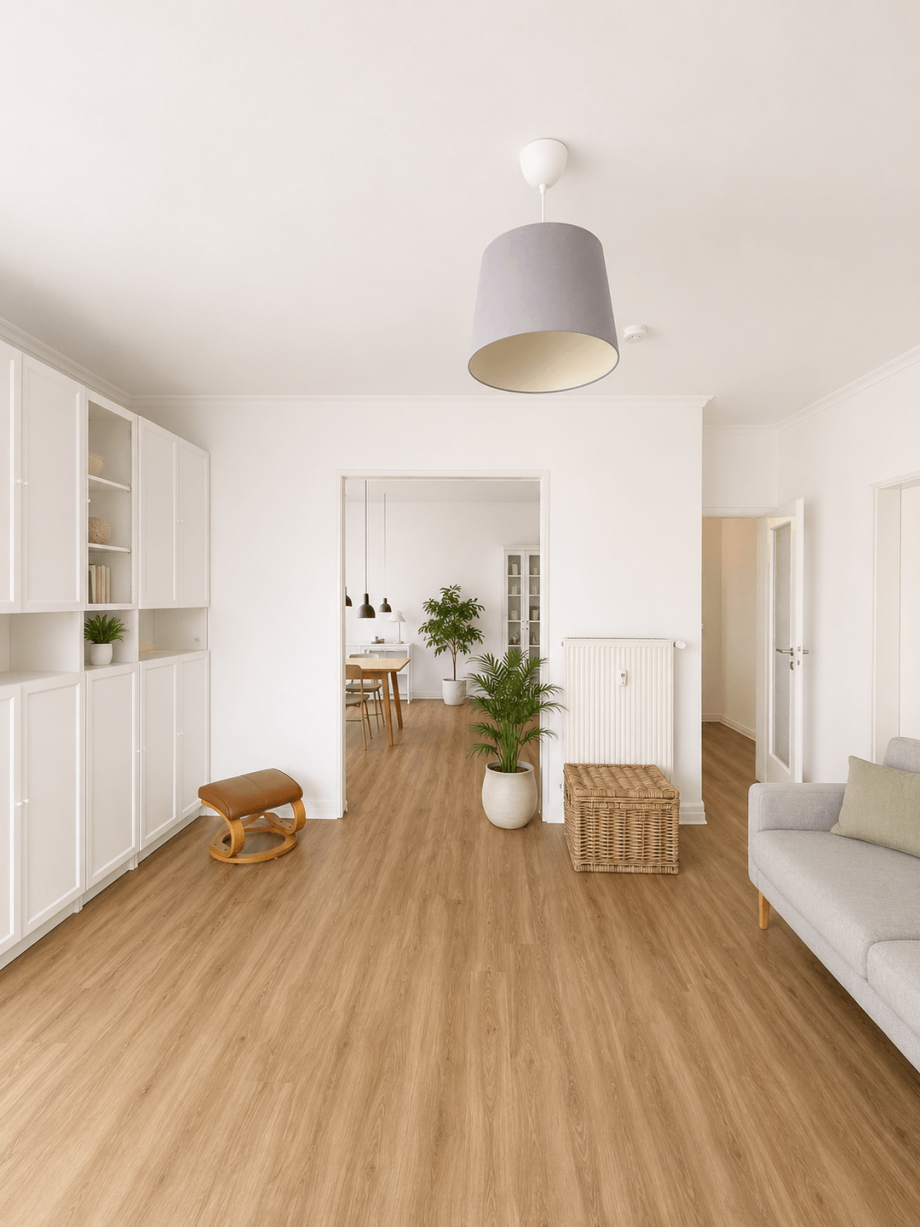 Wohnzimmer 2.OG Mehrfamilienhaus Stuttgart