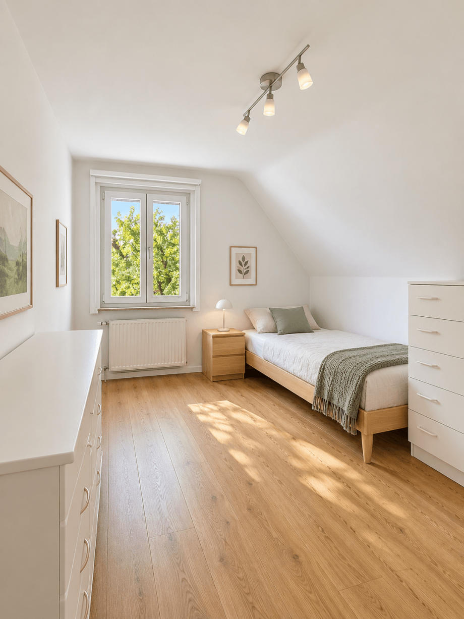 Schlafzimmer OG Einfamilienhaus Schorndorf