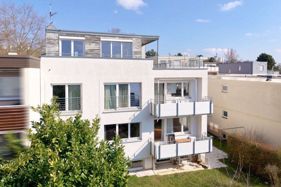 Au�enansicht Mehrfamilienhaus Stuttgart