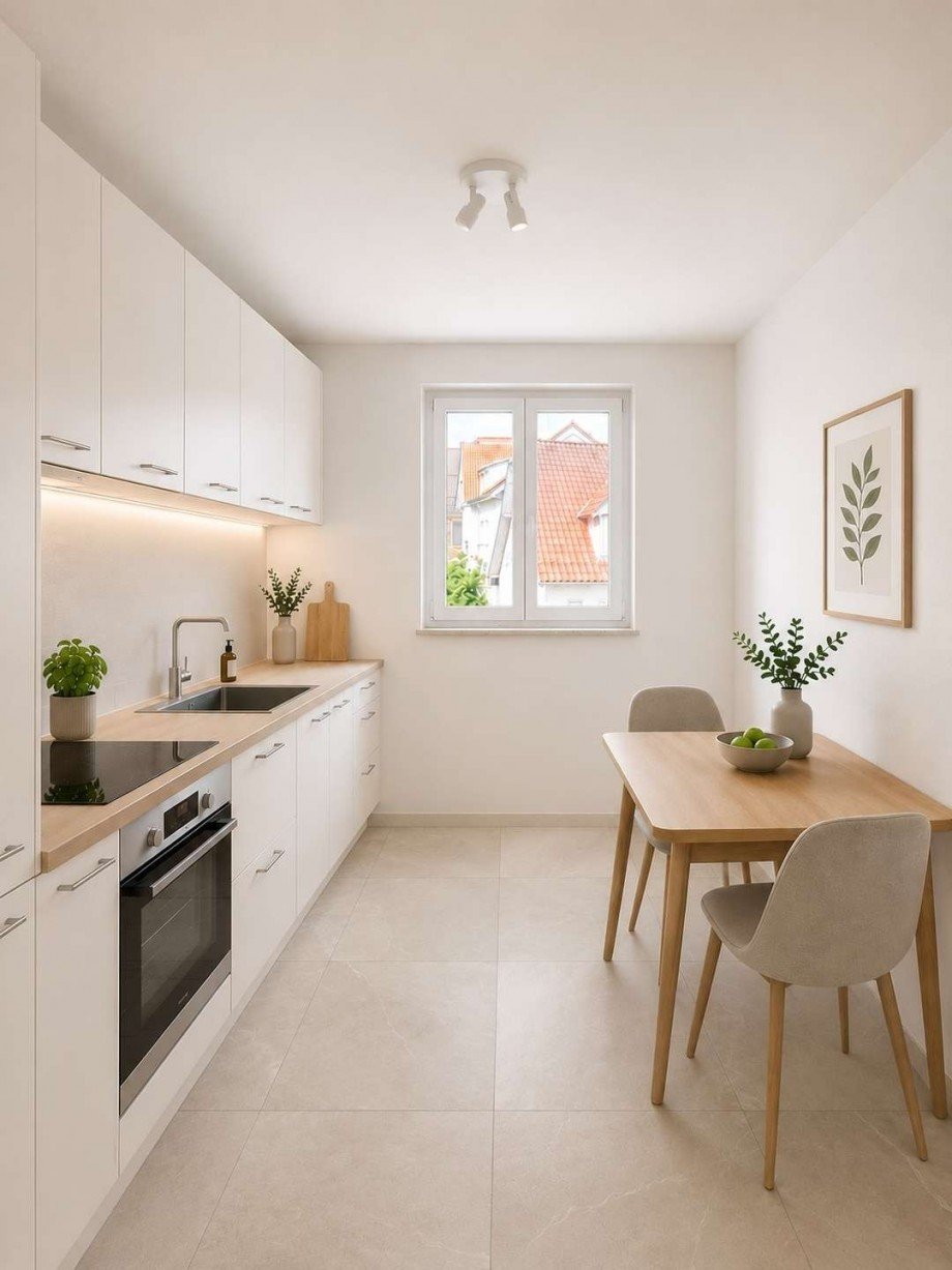K�che KI Visualisierung Etagenwohnung Stuttgart