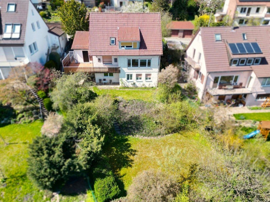 Au�enansicht Einfamilienhaus Stuttgart