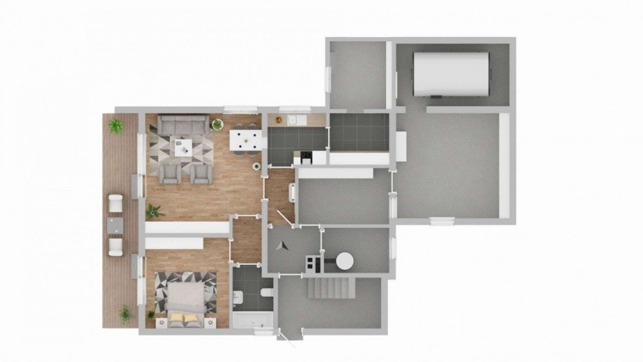 Grundriss Untergeschoss Zweifamilienhaus Leonberg