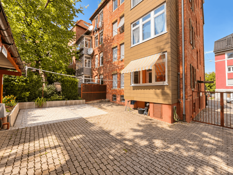 Hinteransicht Mehrfamilienhaus Stuttgart