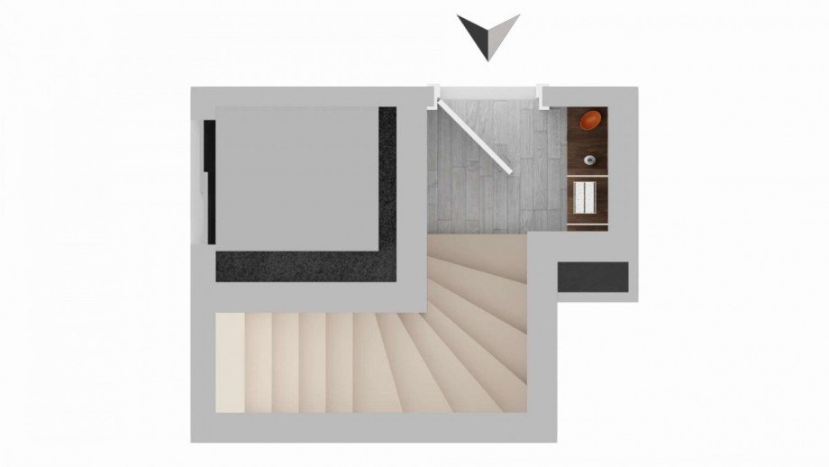 Grundriss Penthousewohnung Esslingen am Neckar